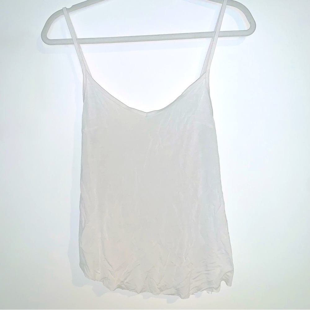Strapped White Tank Top
